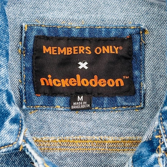 Members Only x Rugrats Chucky trucker denim jacket - Picture 3 of 12
